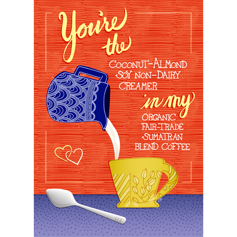 Modern Coffee Valentine