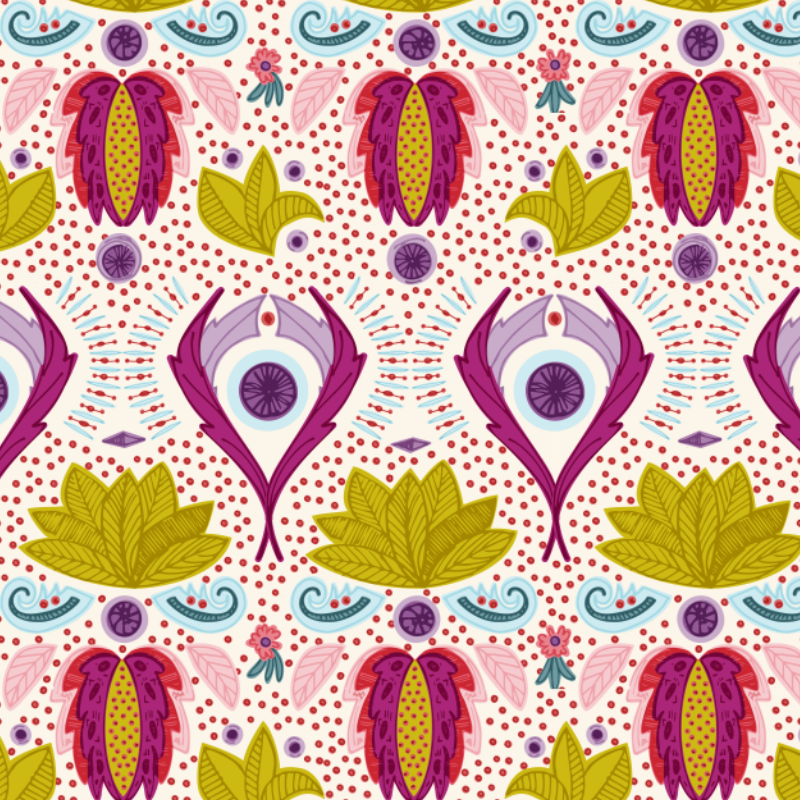 boho Bohemian style pattern