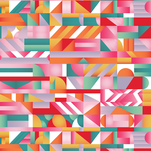 Bohemian style pattern