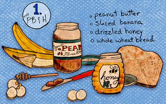 Toast Recipe Illustation